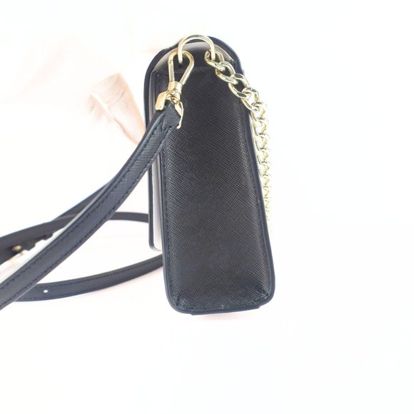 Preowned Kate Spade Carson Colorblock Saffiano Leather Women Crossbody Bag Cream - Picture 6 of 15